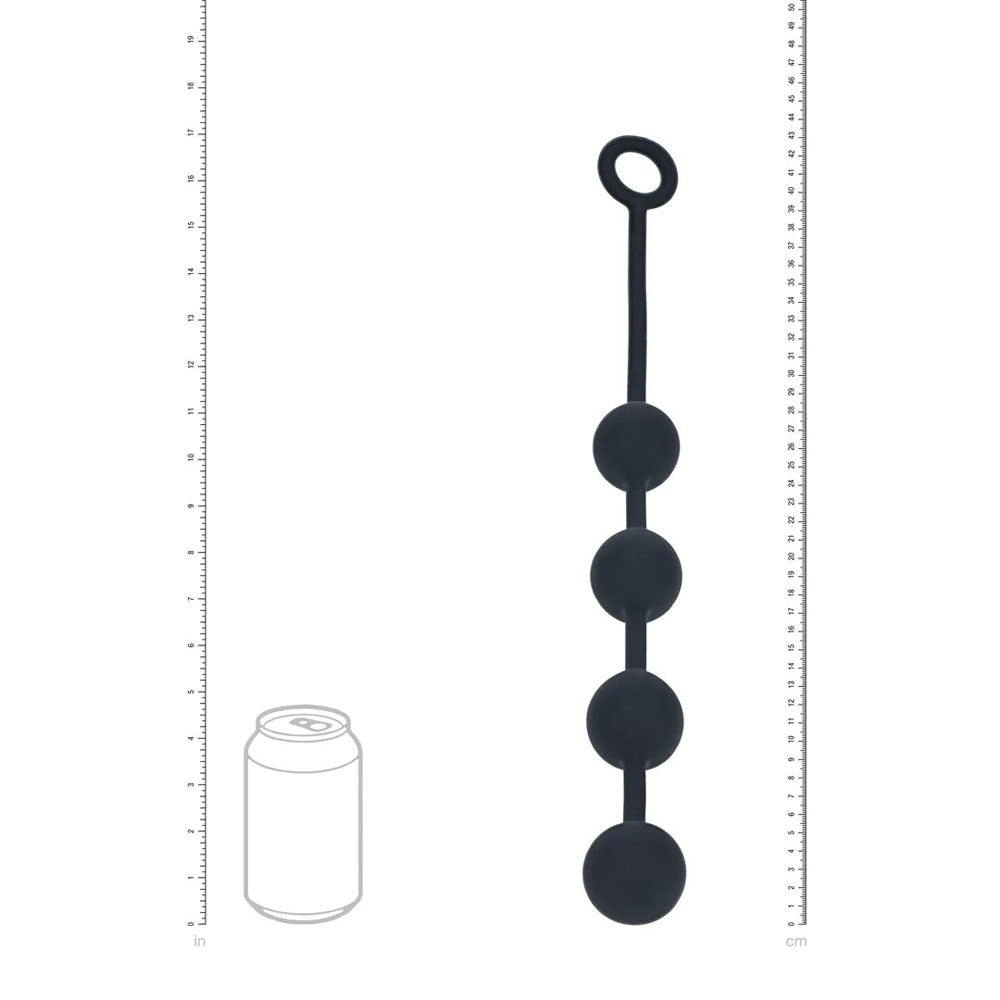 Levelz Large Round Silicone Anal Balls 40.5 cm Length 40 mm Diameter > Anal Range > Anal Beads