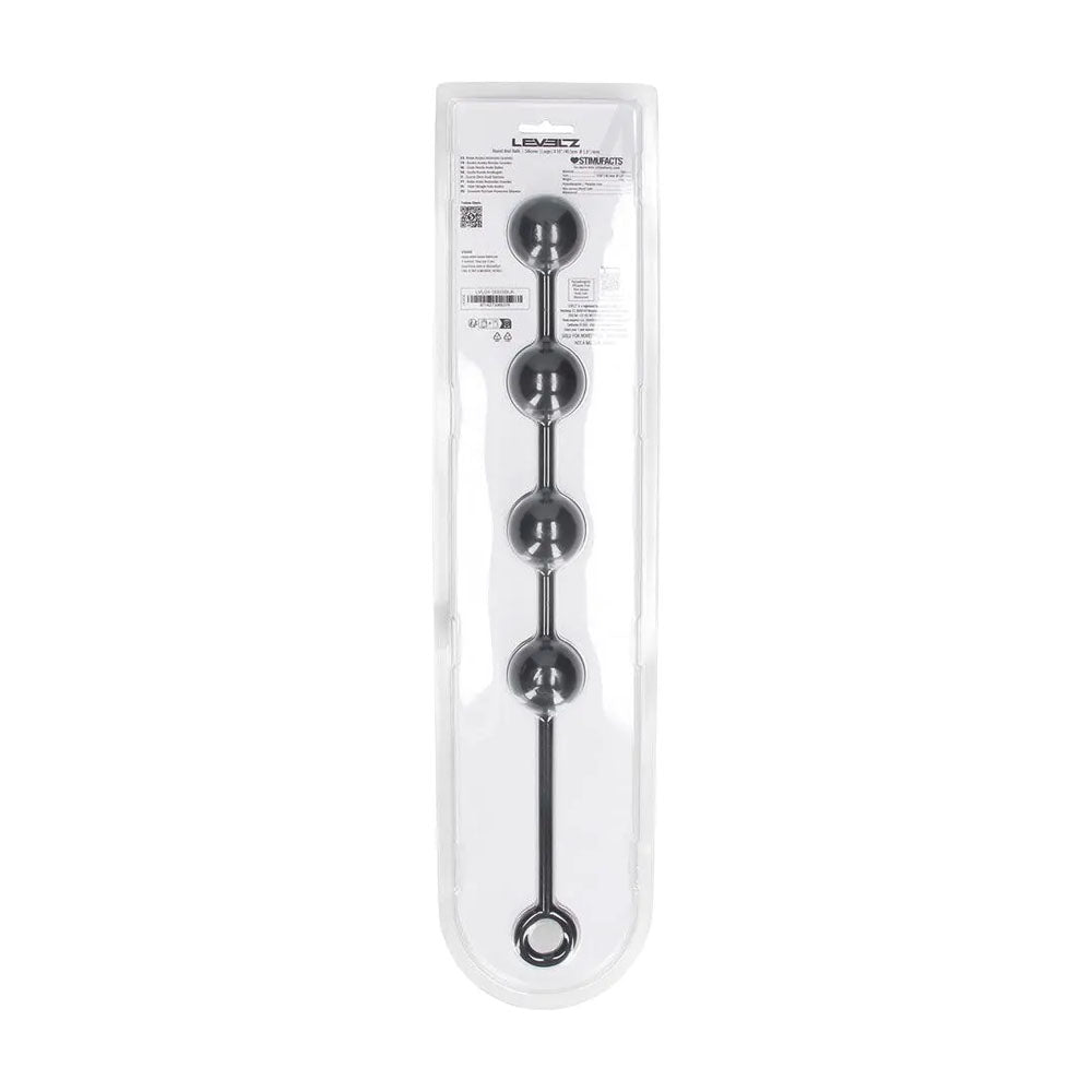 Levelz Large Round Silicone Anal Balls 40.5 cm Length 40 mm Diameter > Anal Range > Anal Beads