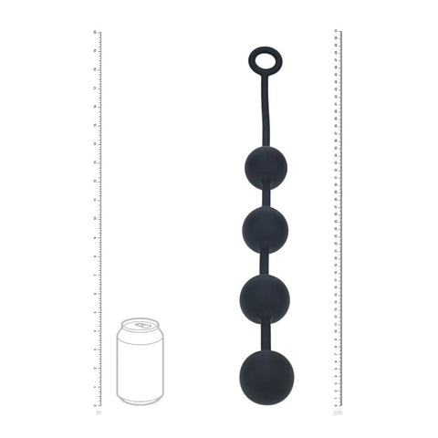 LEVELZ Round Anal Balls XL – Extra Large Silicone Anal Beads 46.5 cm Length 50 mm Diameter > Anal Range > Oversized Anal Toys