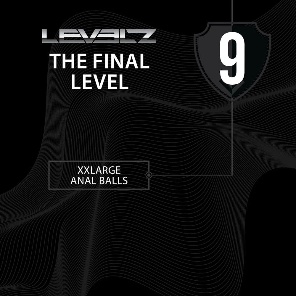 Levelz Round Anal Balls XXL (60mm, 52.5cm) – Extra Large Silicone Anal Beads > Anal Range > Oversized Anal Toys