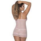 Lace Chemise and G-String Blush Size S/M to Queen > Clothes > Dresses and Chemises