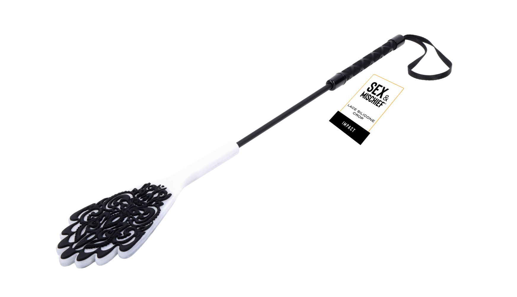 Lace Silicone Crop Whip 50cm for Bondage and Fetish Play > Bondage Gear > Whips