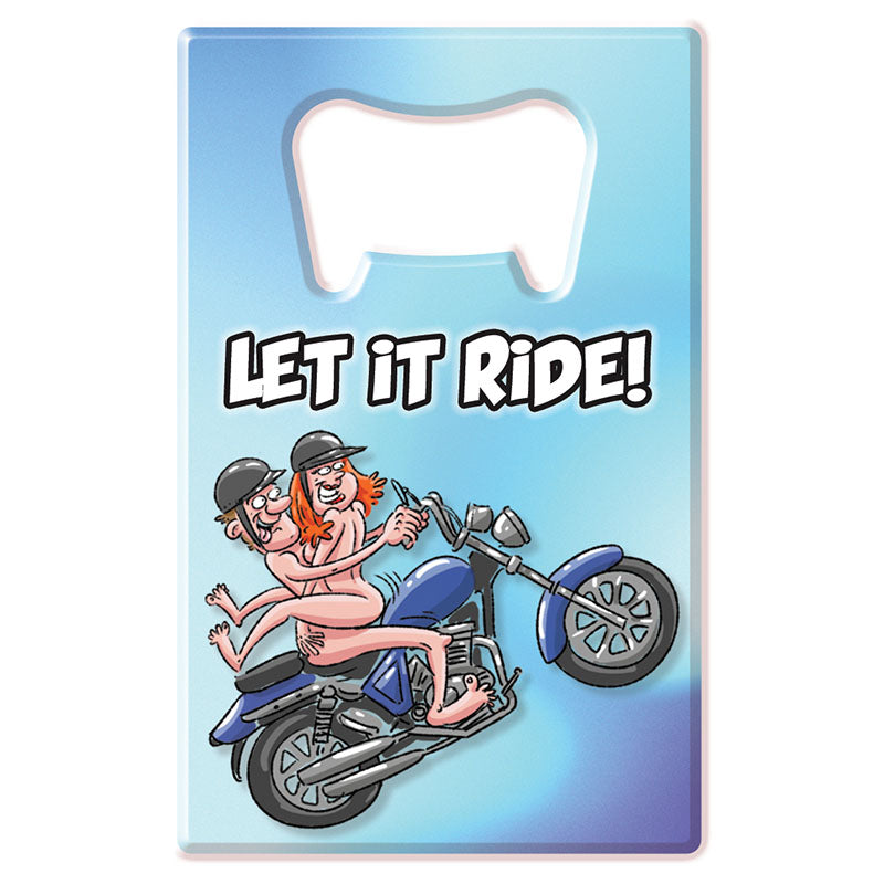 Let It Ride Novelty Bottle Opener Secondary image