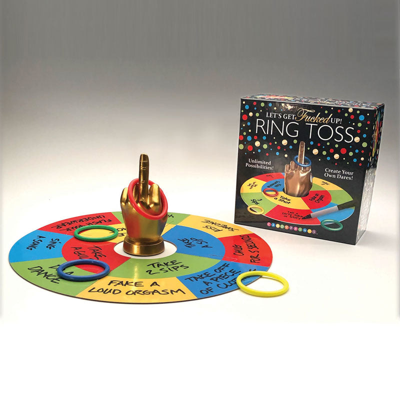 Lets Get Fucked Up Ring Toss Adult Party Game > Novelties > Bachelor & Bachelorette Items
