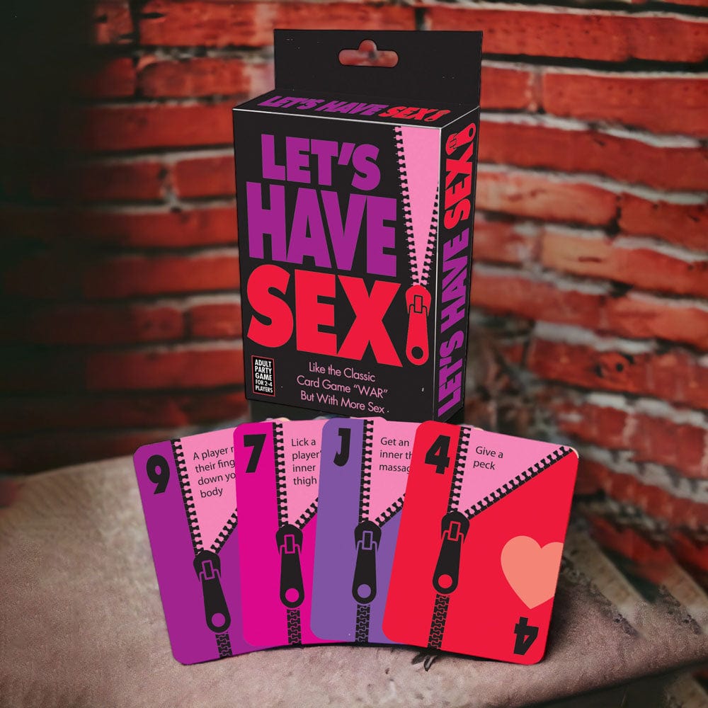 Let's Have Sex Card Game for Couples Fun and Intimacy Games