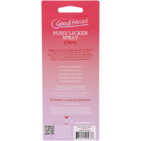 GoodHead Pussy Licker Spray Cherry 29ml - Lickable Flavor > Lube > Oral Gels & Sprays