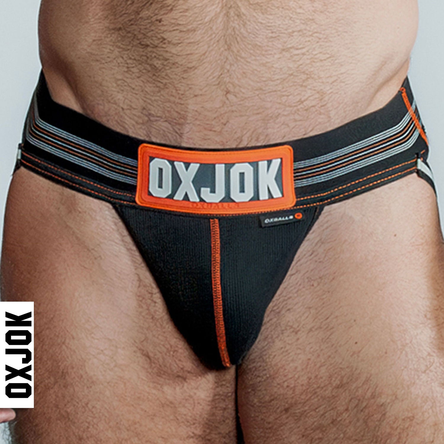 Oxballs Slingjock Upthrust Slider-Strap Jock (Black Iron) – Comfortable Men's Jockstrap Black Small > Clothes > Jockstraps
