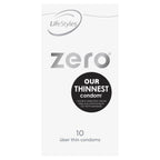 LifeStyles Zero Thin Lubricated Condoms – 52mm Condom 10 Pack > Essentials > Condoms
