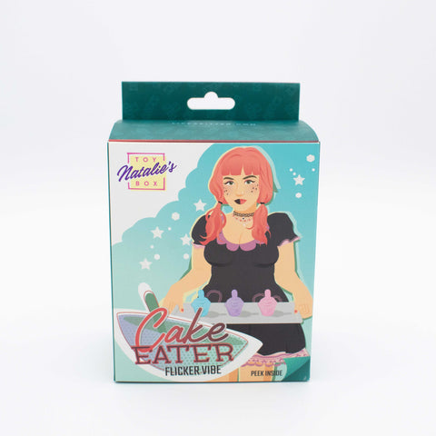 Like A Kitten Cake Eater Blue Clit Flicker Stimulator Toy Finger Stimulator