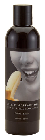 Edible Massage Oil Banana Flavoured 237ml Bottle Default Title > Essentials > Massage Oil