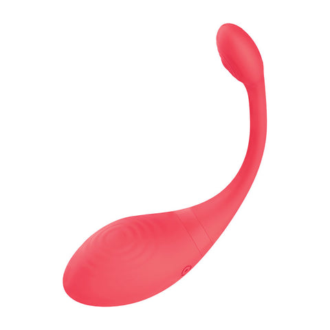 Love Distance Rechargeable Love Egg with App Control in Coral EGGS