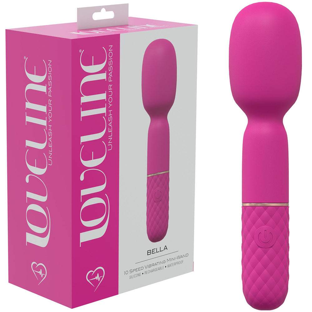 LoveLine - Bella - 10 Speed Vibrating Mini Wand > Sex Toys > Mini Massagers