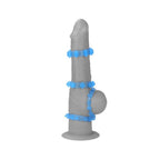 Lovetoy Glow In The Dark Lumino Cock Rings Play Pack Of 4 > Cock Ring > Sets