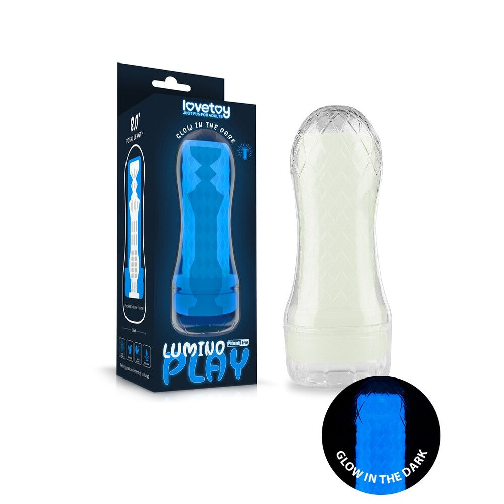 Lovetoy Glow in the Dark Lumino Play – Glow in the Dark Masturbator > Sex Toys For Men > Masturbators > Manual