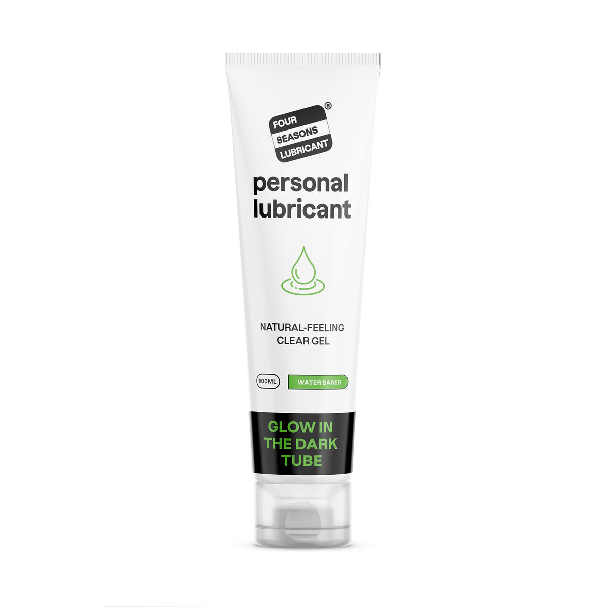 Four Seasons Glow in the Dark Lubricant Tube 100ml > Lube > Water Based