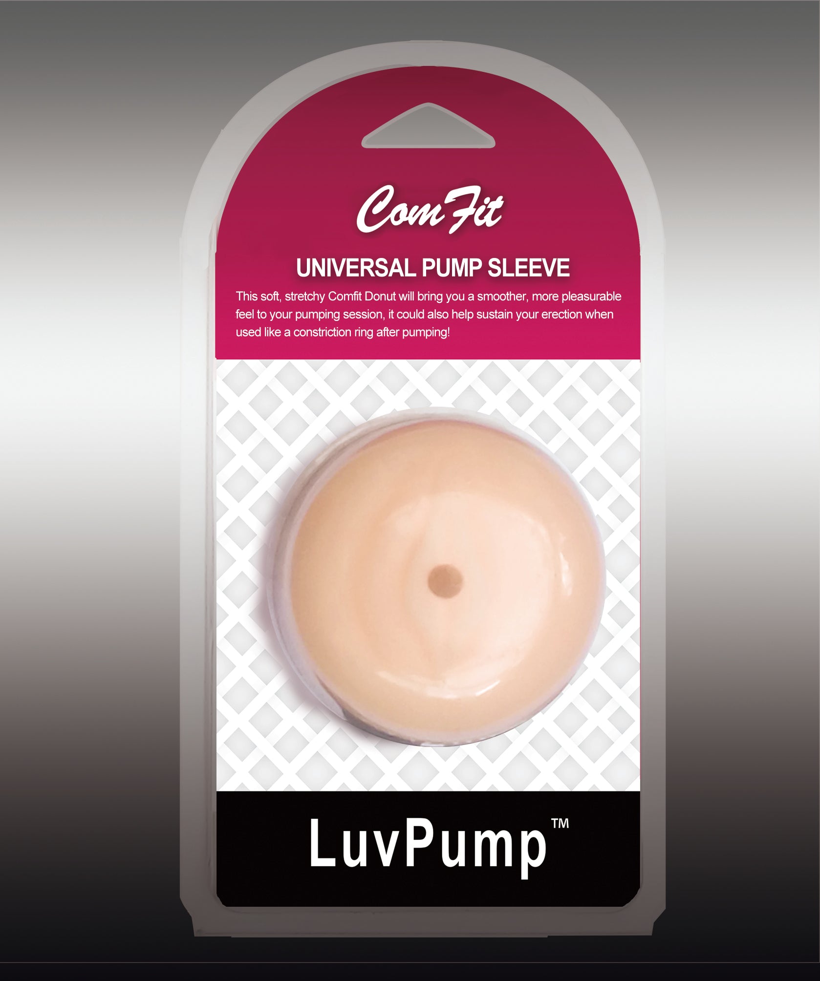 LuvPump ComFit  Vagina Penis Pump Sleeve - Fits Cylinders 1.5 to 2.5 inches Secondary image