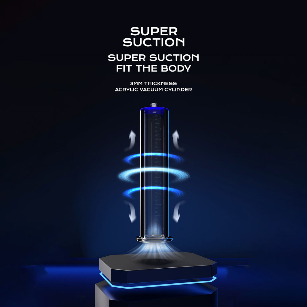 Luvpump Classimax XL Professional Power Pump Extra Large Penis Pump 30cm x 7.6cm > Pumps > Penis Pumps Performance Main image