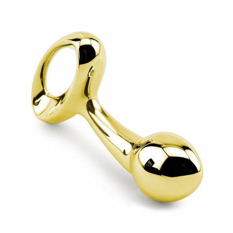Luxury Pure Metal Gold Butt Plug > Anal Range > Jewel Butt Plugs
