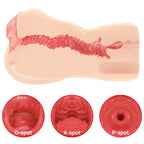 Kokos Vanilla Onahole – Dual Layer Flexible Stroker Sleeve > Sex Toys For Men > Masturbators > Onahole
