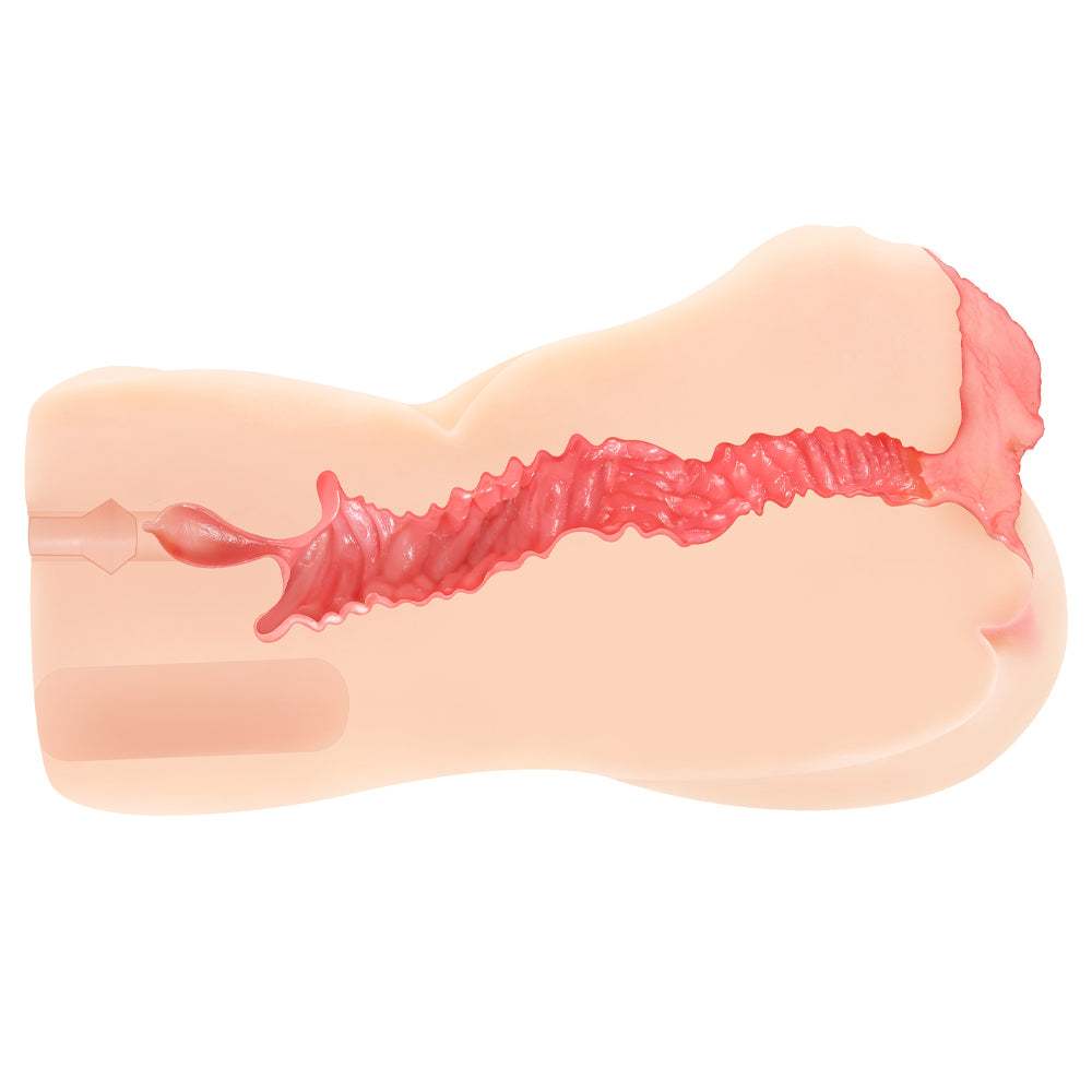 Kokos Vanilla Onahole – Dual Layer Flexible Stroker Sleeve > Sex Toys For Men > Masturbators > Onahole