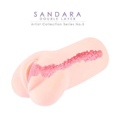 Masturbator Sandara Realistic Double Layer Stimulation Strokers - Manual