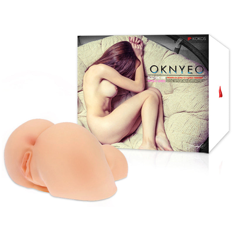 Kokos Real Hip Oknyeo – Premium Doggy Style Masturbator 25cm Flesh > Sex Toys For Men > Assbators Main image