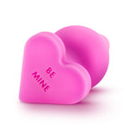 Naughty Candy Heart Be Mine3.5 Inch Silicone Anal Plug