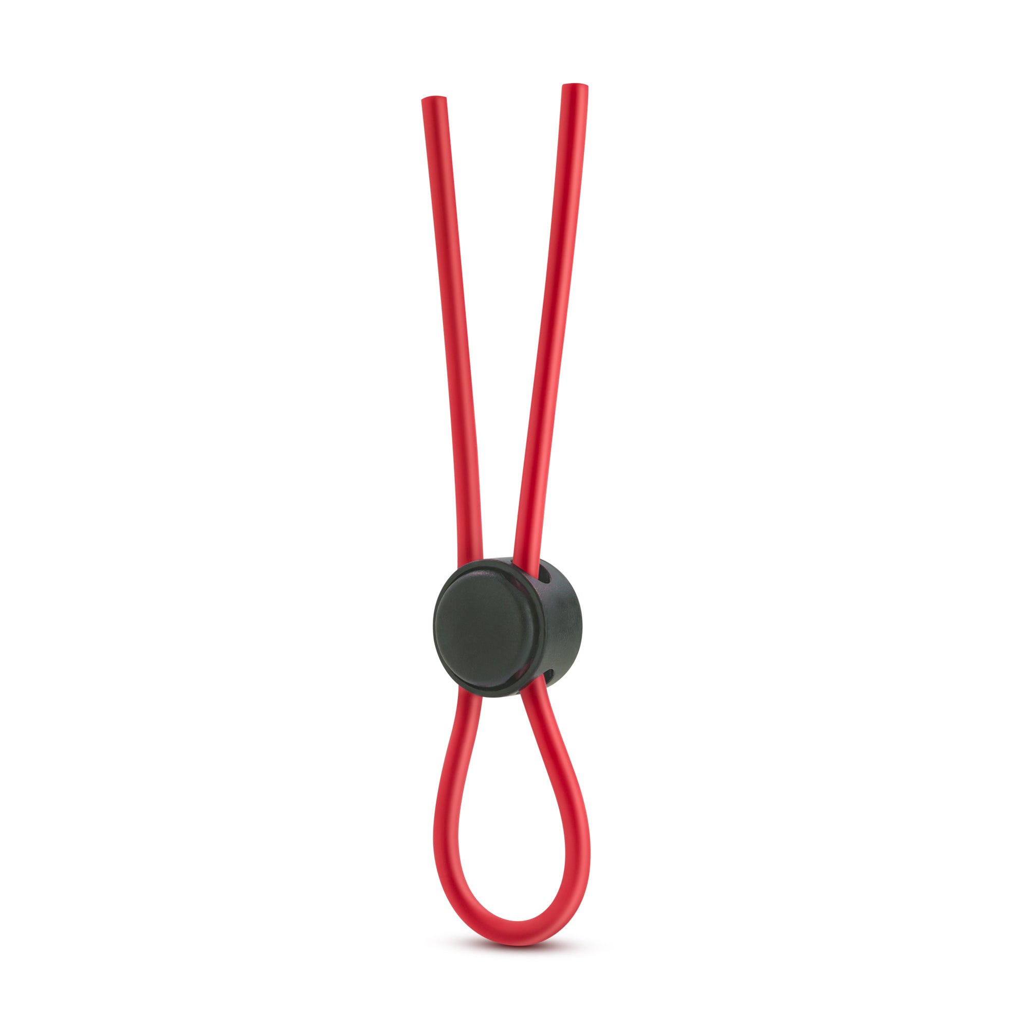 Stay Hard Silicone Loop Cock Ring in Red COCK RINGS