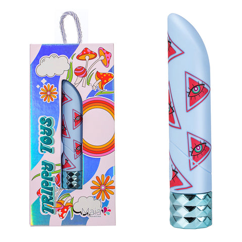Grateful Deb Vibrating 25 Function Bullet Toy Blue BULLETS
