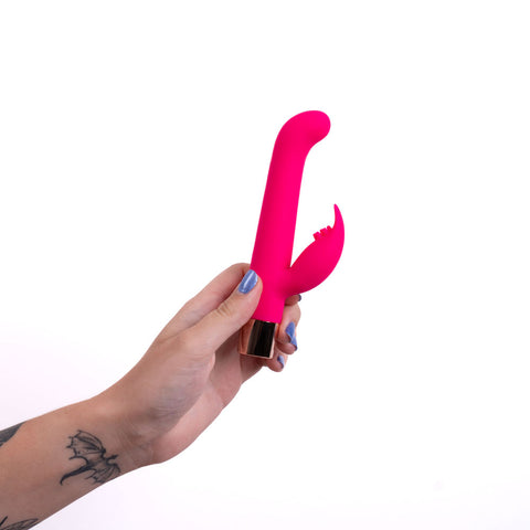 Maia Hailey Pro Rabbit Hot Pink Vibrator VIBRATORS-RABBIT