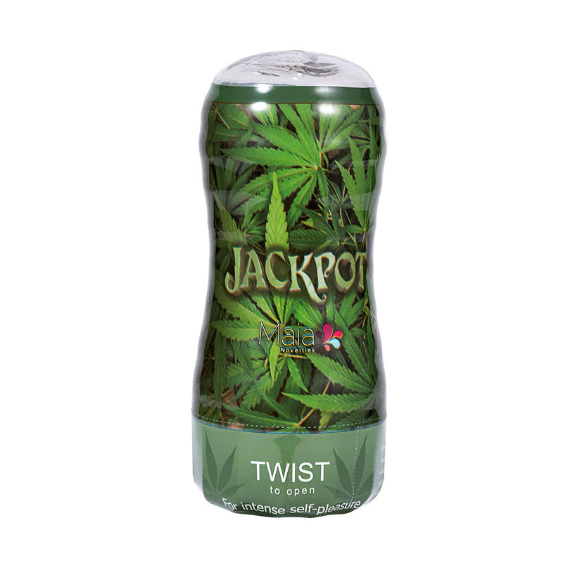 Maia Jackpot - Stroker 17.8cm x 5cm Size Clear Strokers - Cup|Egg