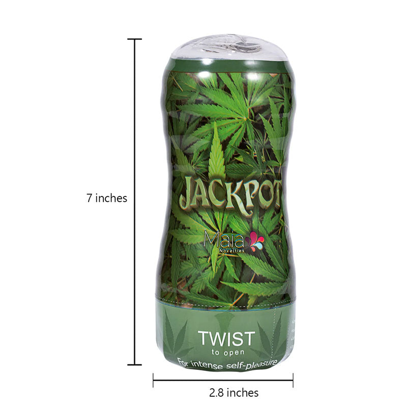 Maia Jackpot - Stroker 17.8cm x 5cm Size Strokers - Cup|Egg