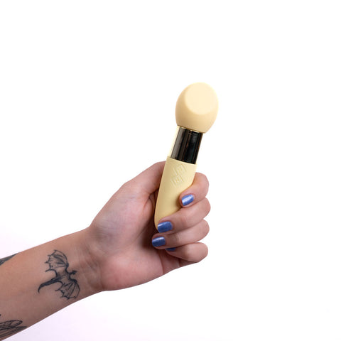 Rina Dual Motor Vibrator - Yellow 13 cm Compact Design Vibrators