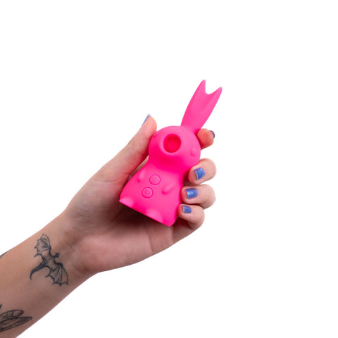 Maia HUNNI Vibrating Bunny 12cm Medical Grade Silicone STIMULATORS