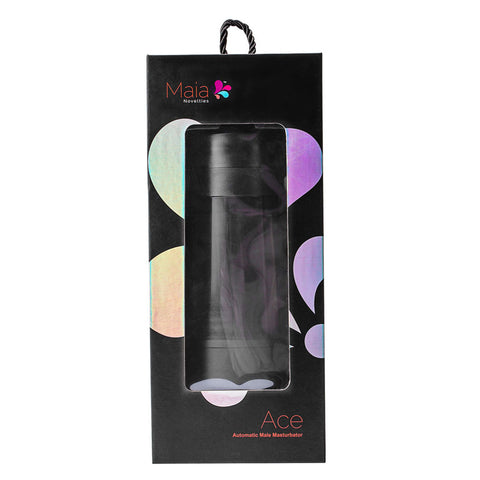 Maia ACE Rechargeable Male Masturbator 5 Inch Sleeve Strokers - Manual