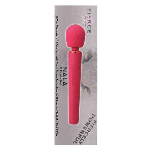 Maia Nala 30 cm USB Rechargeable Massage Wand with 10 Functions Electric Massager