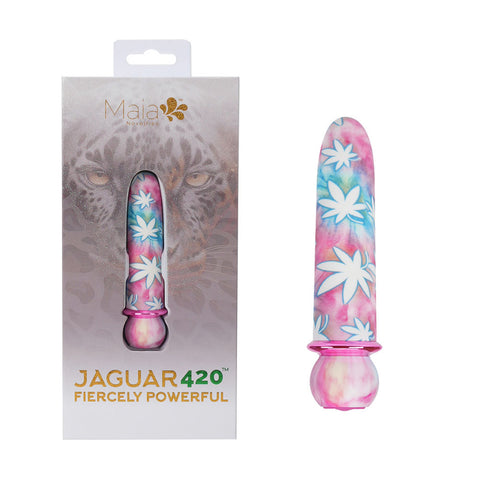Maia JAGUAR 420 Tie Die - 420 Tie Die 10.1 cm USB Rechargeable Bullet Coloured BULLETS & EGGS