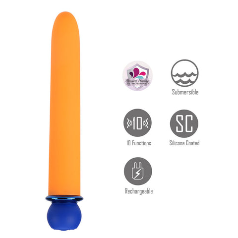 Maia Rori Orange 15.2 cm XL Bullet Vibrator > Vibrators > Mini Vibrators