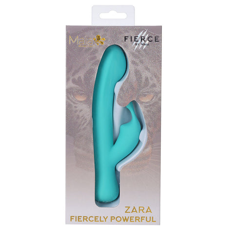 Maia Zara Teal 17.1 cm USB Rechargeable Rabbit Vibrator VIBRATORS-RABBIT