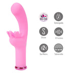Maia Myla 15.9 cm Silicone Butterfly Submersible Vibrator > Vibrators > Ladies > Rabbit
