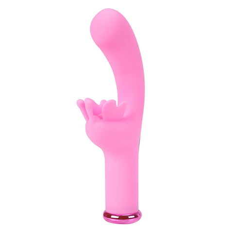 Maia Myla 15.9 cm USB Rechargeable Silicone Butterfly Vibrator VIBRATORS-RABBIT