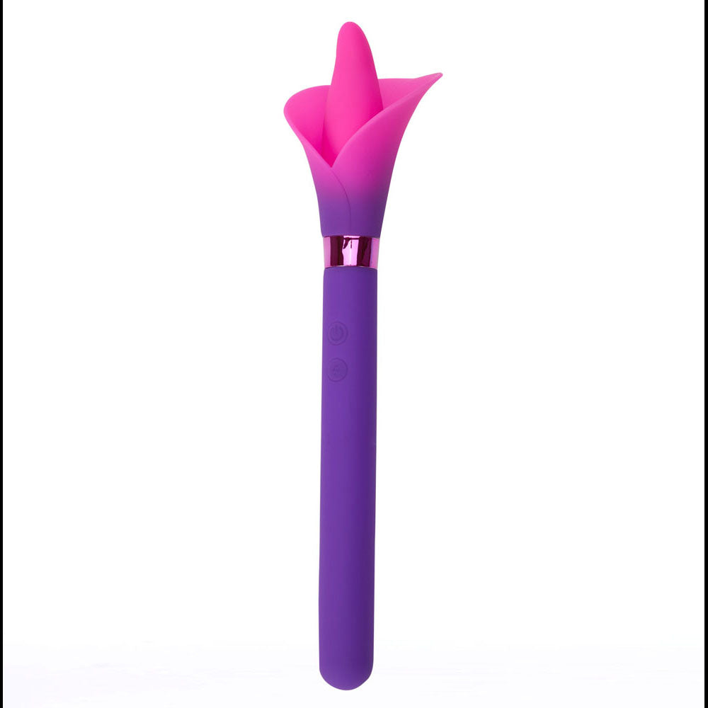 Maia Vala (Pink) – USB Rechargeable Silicone Flower Vibrator 22.2 cm > Vibrators > Ladies > Clitoral Vibrators and Stimulators