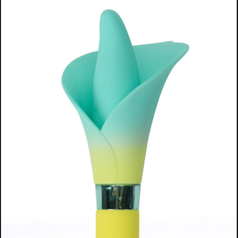 Maia Vala (Green) – USB Rechargeable Flower Vibrator VIBRATORS