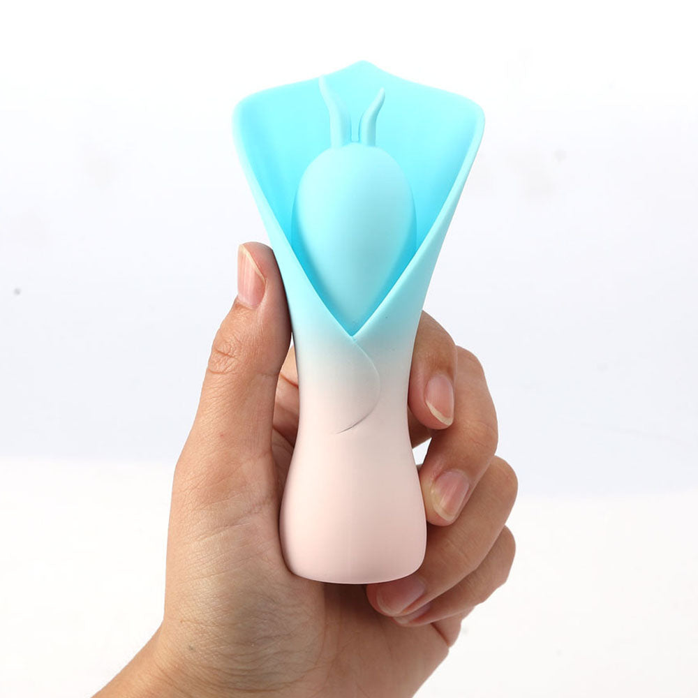 Maia Mina – USB Rechargeable Fluttering Flower Stimulator > Sex Toys For Ladies > Clitoral Vibrators and Stimulators