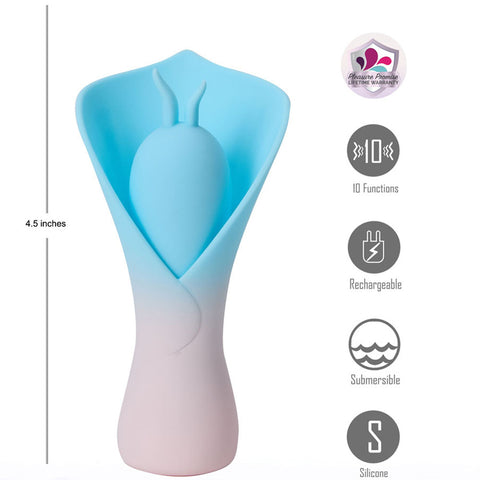 Maia Mina (Pink) – USB Rechargeable Fluttering Flower Stimulator STIMULATORS