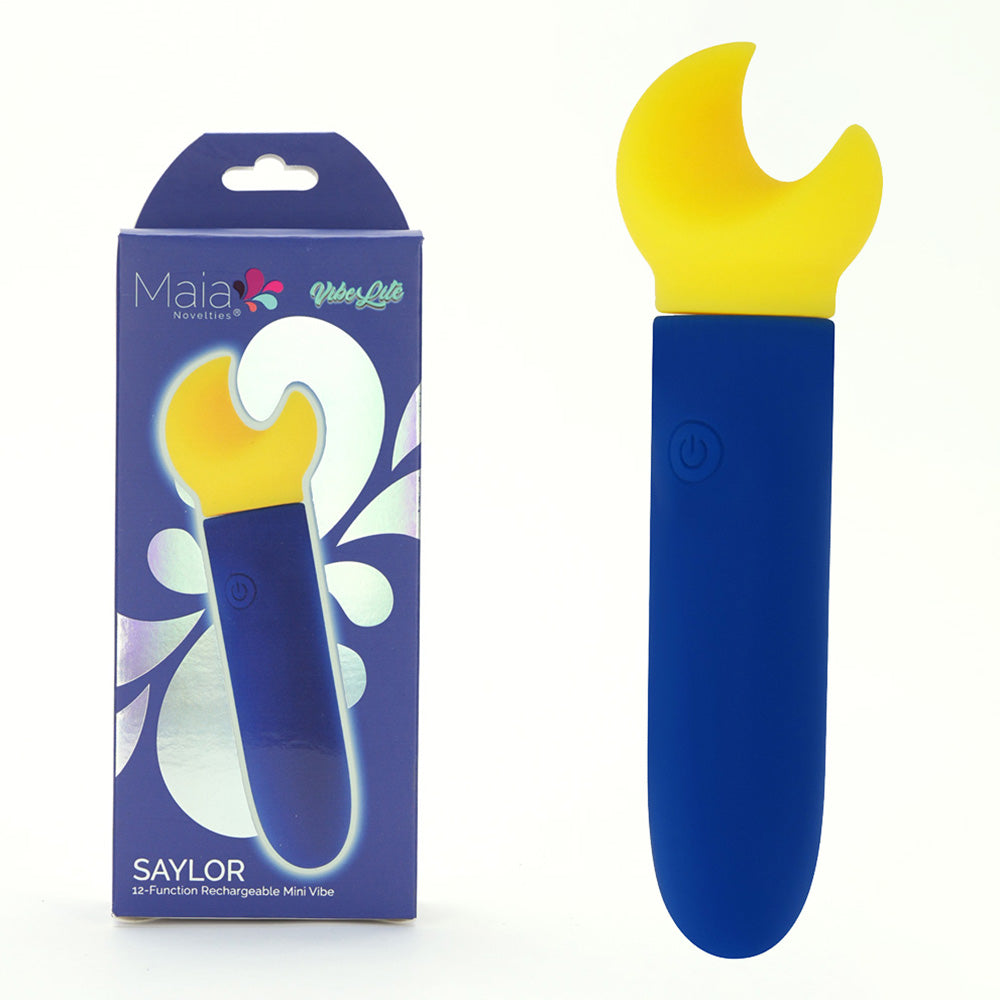 Maia Saylor – Rechargeable Bullet Vibrator Blue > Vibrators > Mini Vibrators