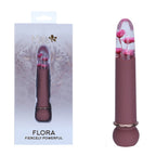 Maia Flora Purple Floral Bullet Vibrator > Sex Toys For Ladies > Clitoral Vibrators and Stimulators