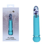 Maia Flora Teal Floral Bullet Vibrator > Sex Toys For Ladies > Clitoral Vibrators and Stimulators