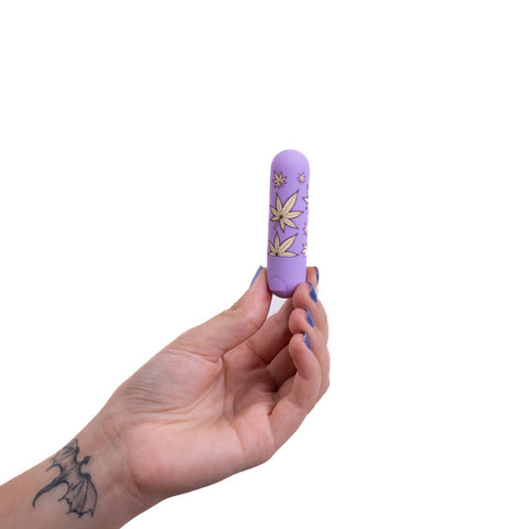Maia Jessi 420 Violet 7.6 cm USB Rechargeable Bullet Vibrator BULLETS