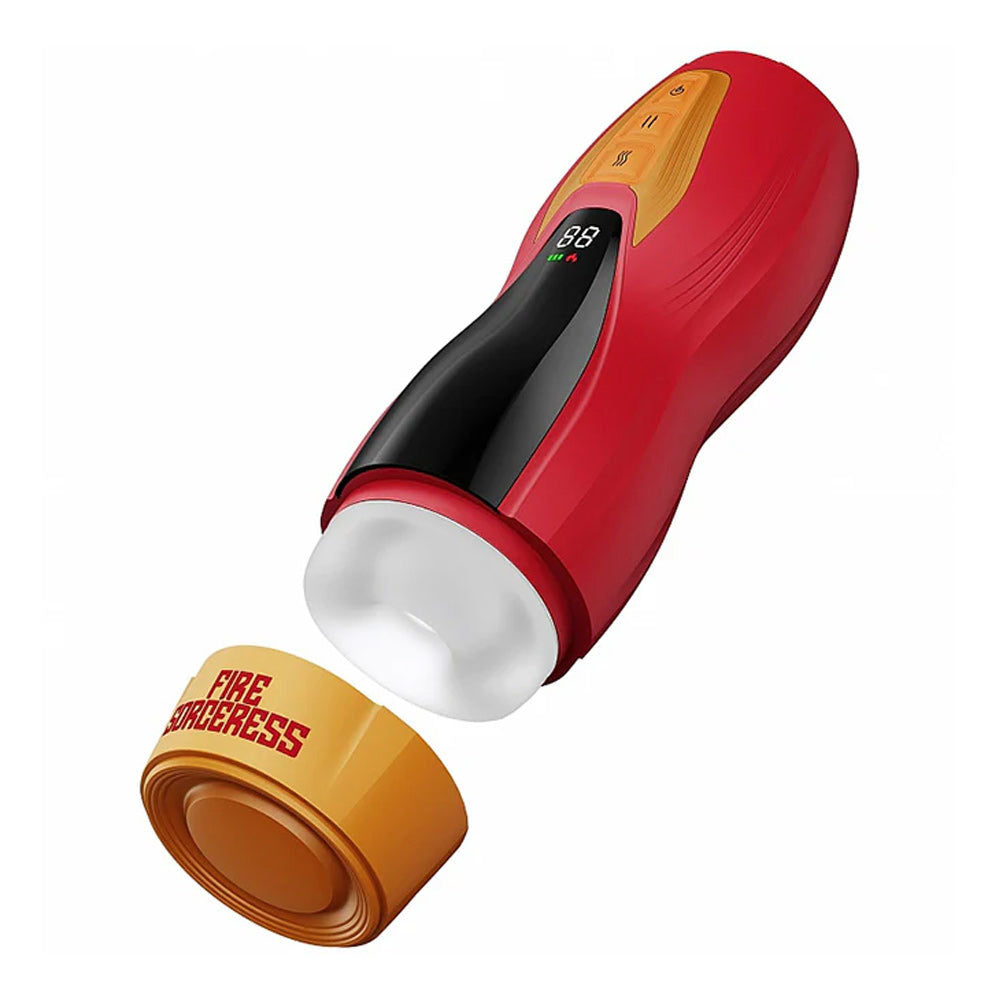 MASTURS Solara – USB Rechargeable Heated Vibrating Thrusting Masturbator > Sex Toys For Men > Masturbators > Vibrating